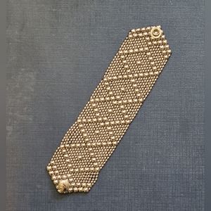 Like New Sergio Gutierrez Liquid Silver 7.5" Bracelet